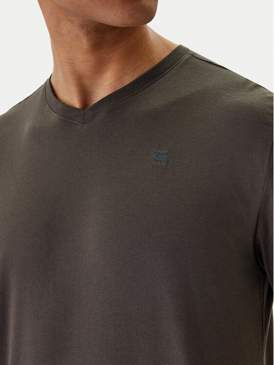 G-Star Raw G-Star Raw Marškinėliai Base-S D16412-336 Žalia Regular Fit