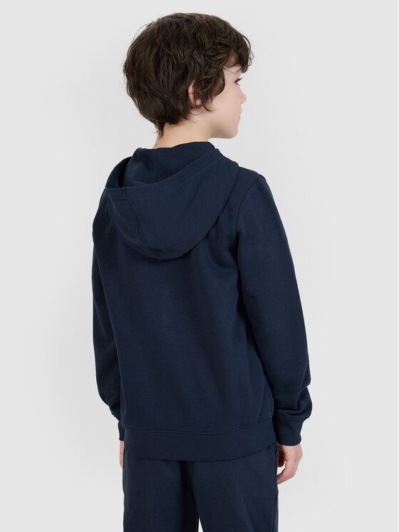 4F 4F Felpa 4FJWSS25TSWSM1714-31S Blu Regular Fit