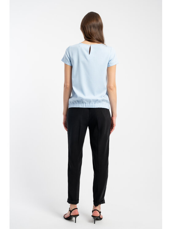 CLICK CLICK Halenka 10-6858 Modrá Regular Fit