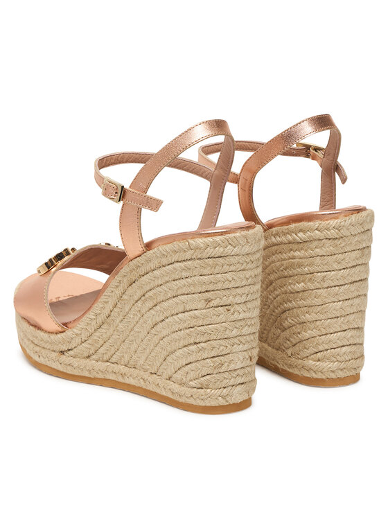 LOVE MOSCHINO LOVE MOSCHINO Espadryle JA1615BI0OIC0600 Różowy