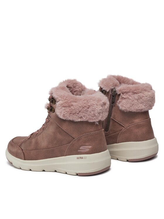 Skechers Skechers Botki Glacial Ultra Cozyly 144178/MVE Fioletowy