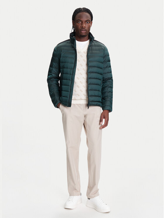 Guess Guess Giubbotto piumino M1RL47 WDQ50 Verde Regular Fit
