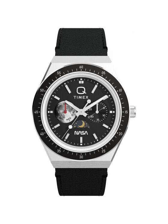 Timex Timex Zegarek TW2Y56800 Czarny