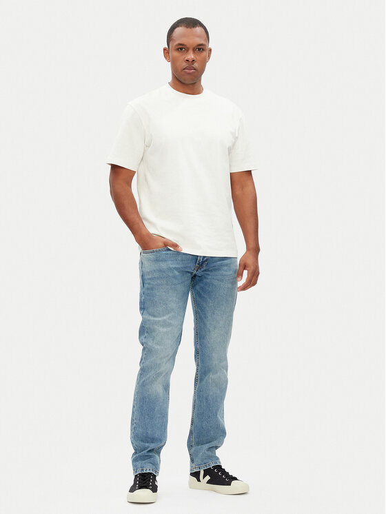 Pepe Jeans Pepe Jeans Blugi PM207393 Albastru Straight Fit
