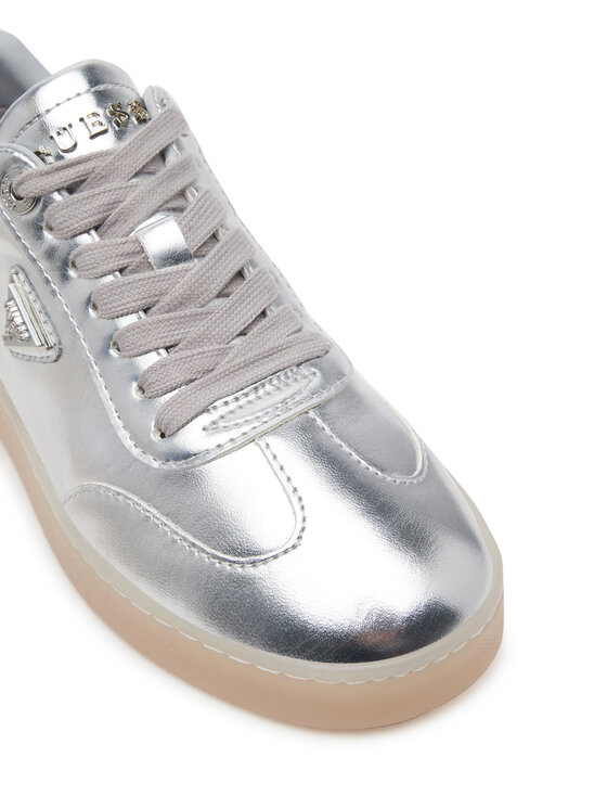 Guess Guess Sneakersy FLJJAZLEM12 Srebrny