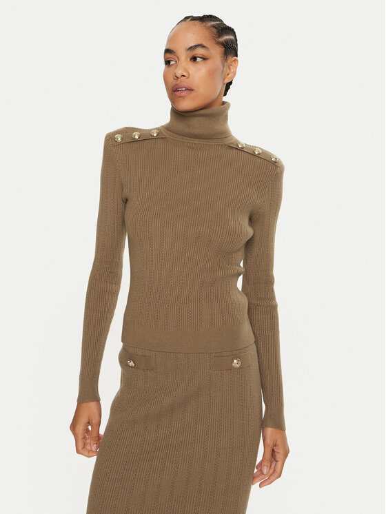 Fracomina Fracomina Поло FR24WT7033K50401 Зелен Slim Fit