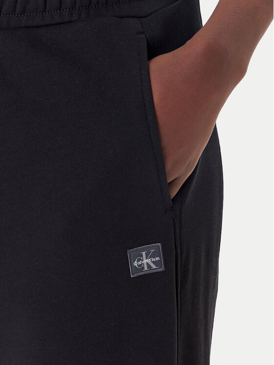 Calvin Klein Jeans Calvin Klein Jeans Παντελόνι φόρμας LV047C249G Μαύρο Regular Fit