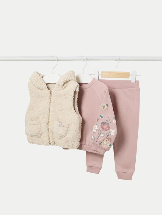 Mayoral Completo tuta 2826 Rosa Regular Fit, taglia : 6M