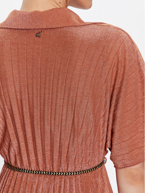 Dixie Dixie Igapäevane kleit A319U060 Oranž Regular Fit