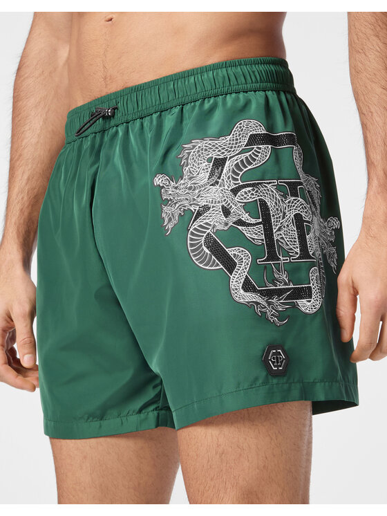PHILIPP PLEIN PHILIPP PLEIN Pantaloncini 23677 Verde