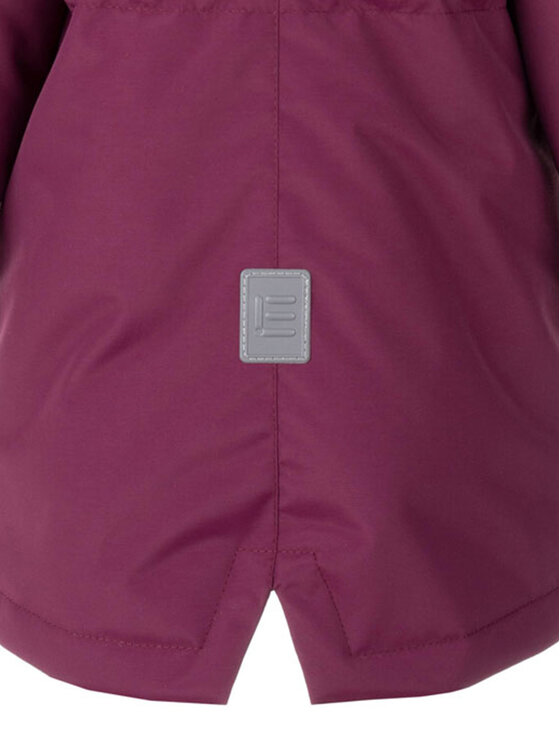 Lenne Lenne Kurtka anorak 23334-602 Bordowy Basic Fit