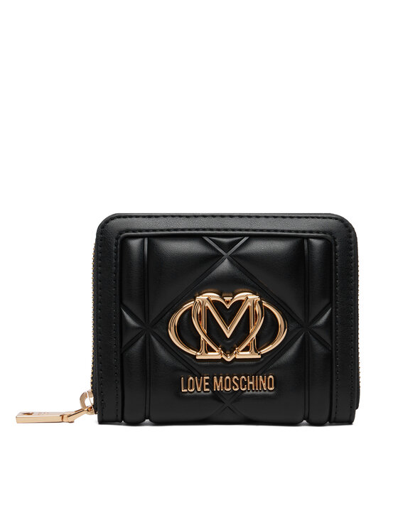 LOVE MOSCHINO Denarnica JC5641PP1PLC0000 Črna