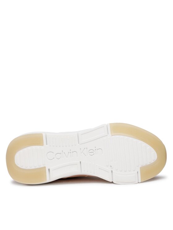 Calvin Klein Calvin Klein Sneakersy Flexi Runner Lace Up HW0HW01370 Różowy