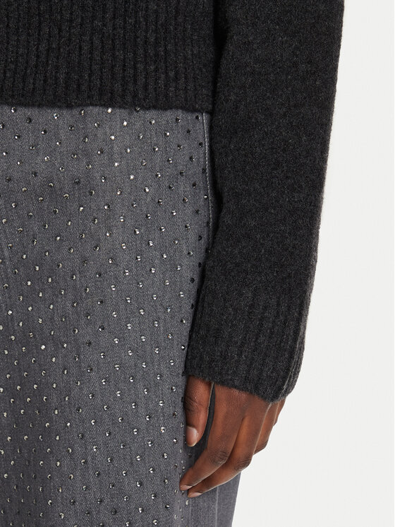 Tommy Jeans Tommy Jeans Пуловер Flag DW0DW18681 Черен Relaxed Fit