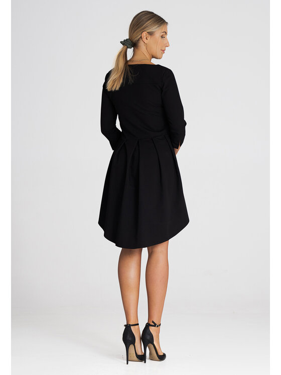 FIGL FIGL Vestito da giorno M988 Nero Regular Fit