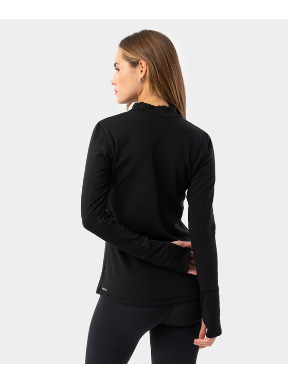 Carpatree Carpatree Bluza Glacier golf Czarny Fitted Fit