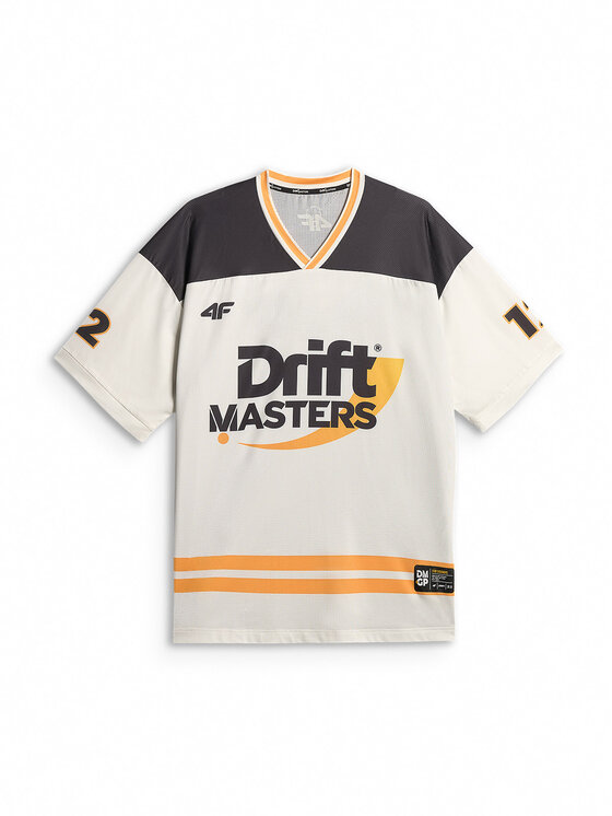 4F 4F T-Shirt MOTOSPORTS 2026 Kolorowy Loose Fit