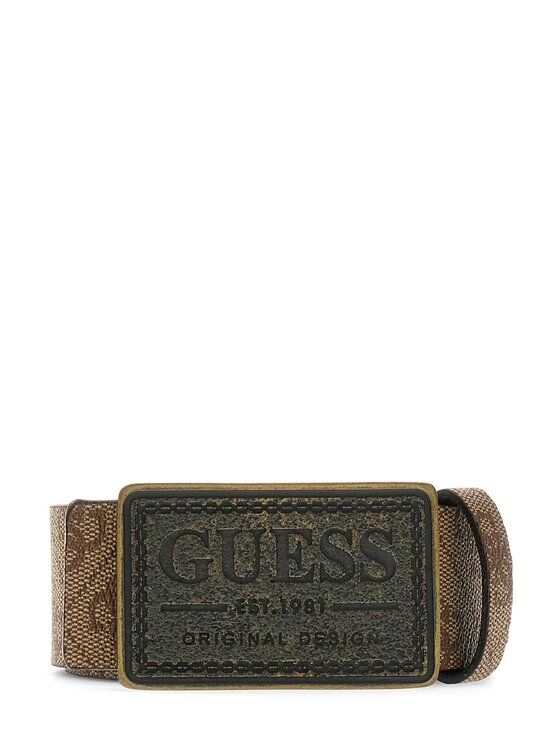 Guess Guess Pasek Męski 176903 Beżowy