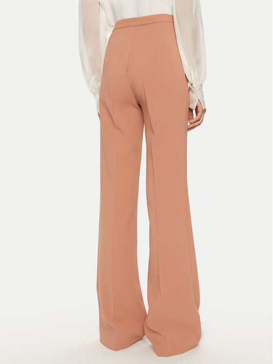 PINKO PINKO Spodnie materiałowe Hulka 100054 7624 Brązowy Regular Fit