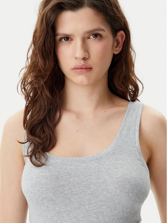 Gap Gap Top 540670-01 Szary Slim Fit
