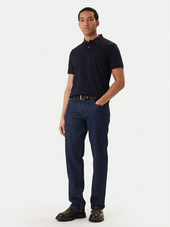 Guess Guess Tricou polo M6RP05 KD181 Bleumarin Regular Fit