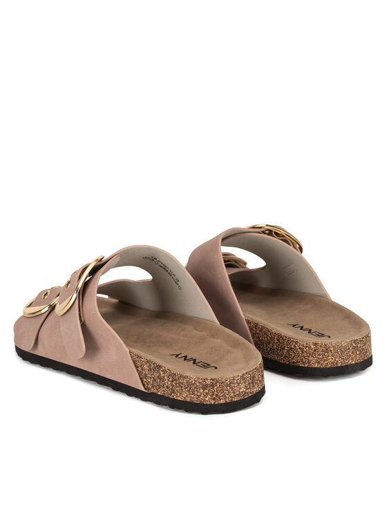 JENNY JENNY Klapki LB-P1597-YLD Różowy