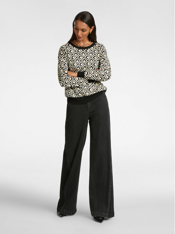 Elena Mirò Elena Mirò Cardigan M408Z100656N0S1 Nero Regular Fit