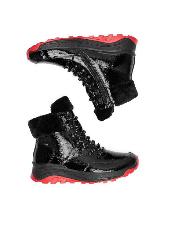 Rieker Revolution Lifestyle Rieker Revolution Lifestyle Botine W0063-01 Negru