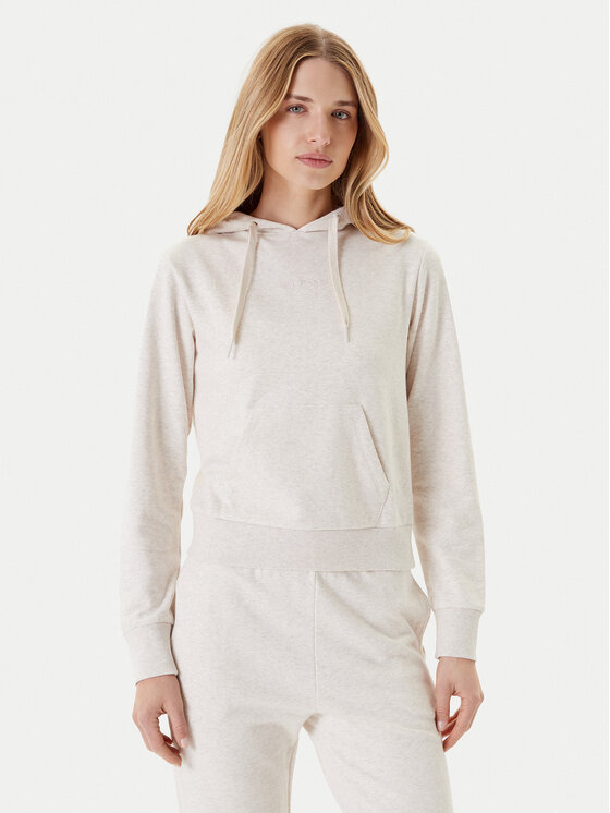 Guess Mikina O5RQ02 KCO31 Béžová Regular Fit
