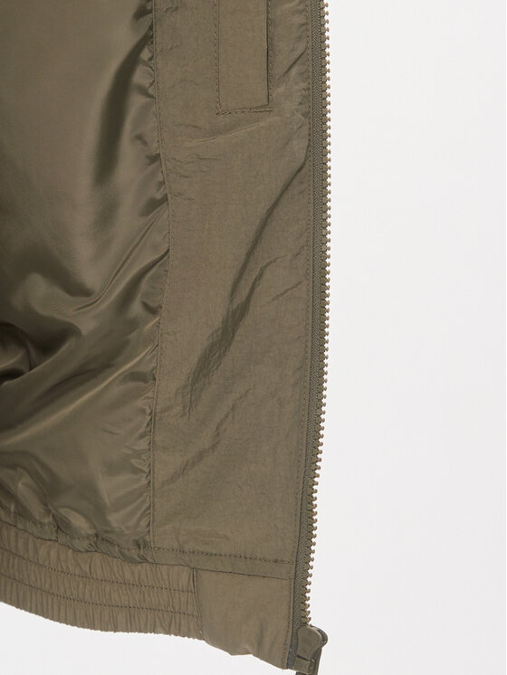 Calvin Klein Jeans Calvin Klein Jeans Μπουφάν μεταβατικό Hooded Padded Harrington J30J324698 Πράσινο Regular Fit