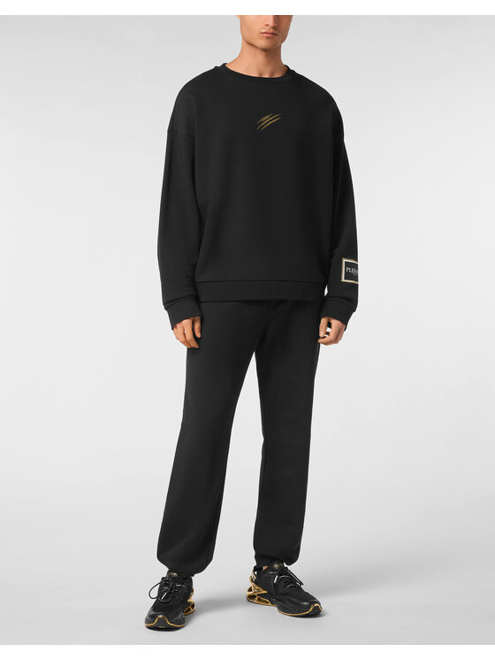 Plein Sport Plein Sport Longsleeve 24433 Nero Regular Fit