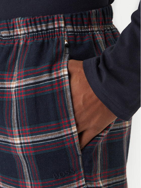 BOSS BOSS Pidžama Holiday 50550777 Tamnoplava Regular Fit
