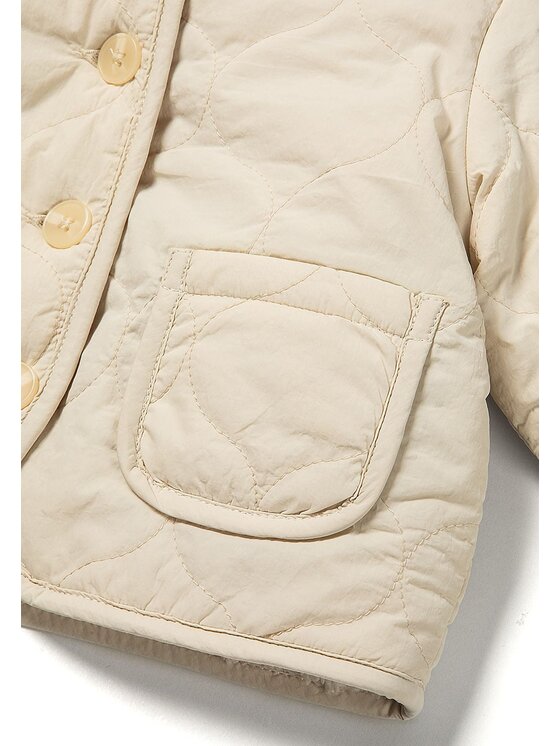 minoti minoti Kurtka zimowa 31BABYCOAT3 Kremowy Regular Fit