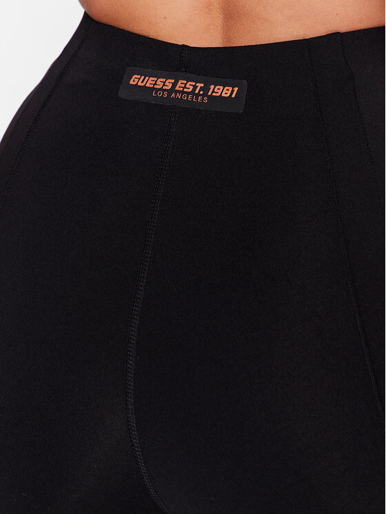 Guess Guess Jogginghose Aggie V3YB02 MC04N Schwarz Flare Fit