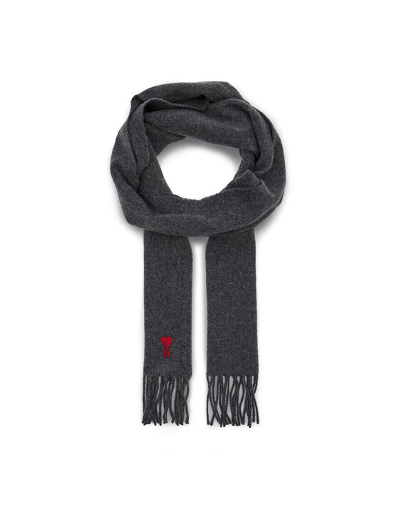 AMI Paris AMI Paris Зимен шал BFUSF405.334 Сив