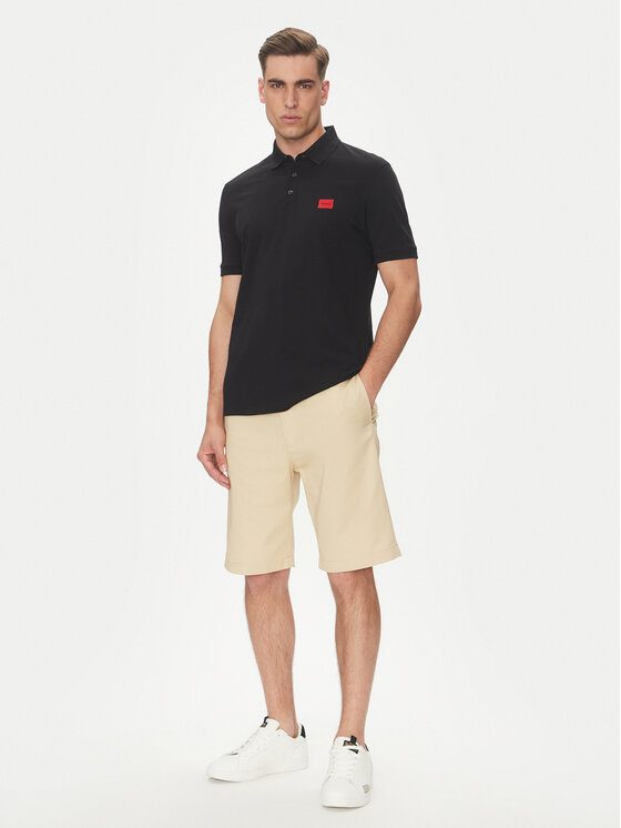 HUGO HUGO Шорти от плат Darik241 50505857 Бежов Regular Fit