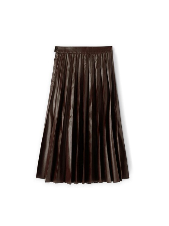 Motivi Motivi Gonna midi 1253Q001113N022 Marrone Regular Fit