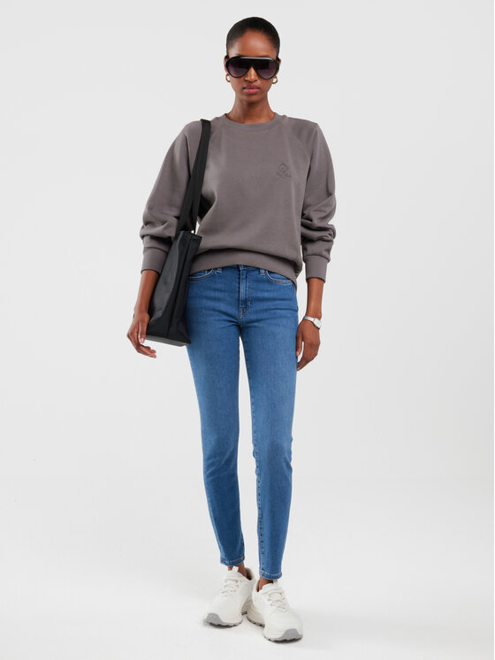 BIG STAR BIG STAR Jeansy MELINDA HIGH WAIST Niebieski Skinny Fit