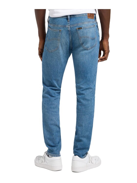 Lee Lee Jeansy 112365102 Niebieski Slim Fit