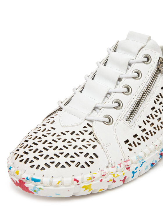 Rieker Rieker Halbschuhe M2357-80 Weiß