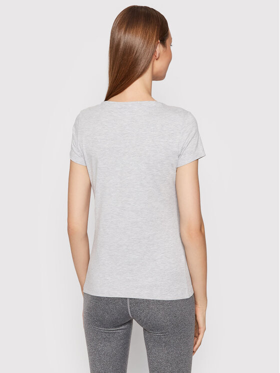 4F 4F T-Shirt NOSH4-TSD350 Szary Regular Fit