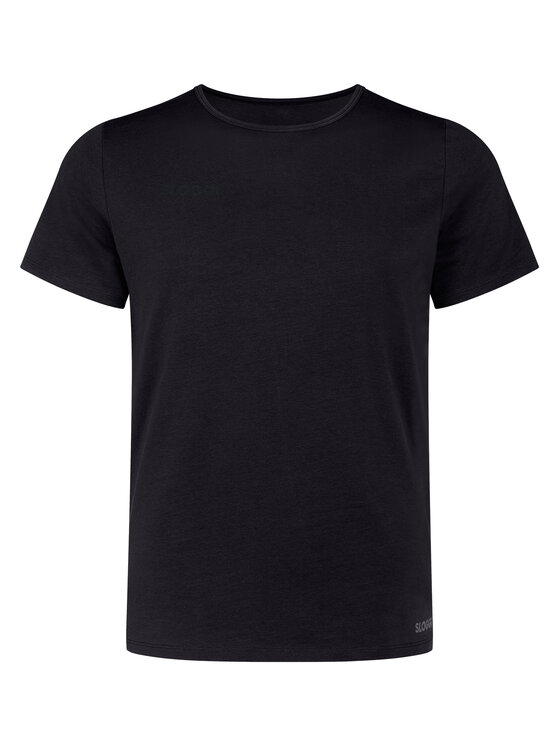 Sloggi Sloggi Podkoszulek 10222373 Czarny Slim Fit