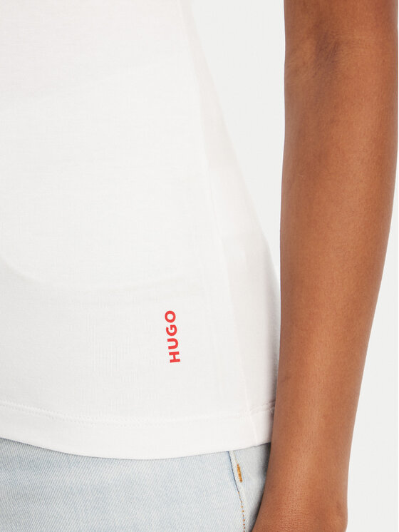 HUGO HUGO Komplet t-shirt majic﻿ Twin 50545688 Bela Regular Fit