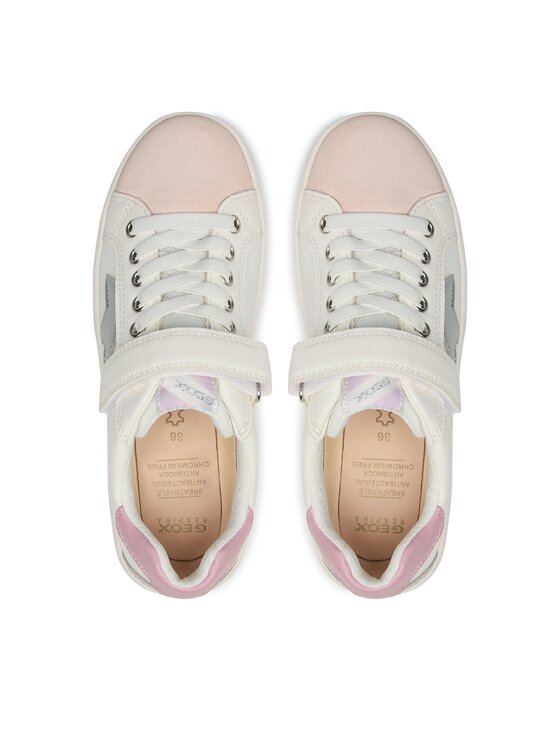 Geox Geox Sneakersy J Silenex Girl J35DWA08554C0674 D Bílá