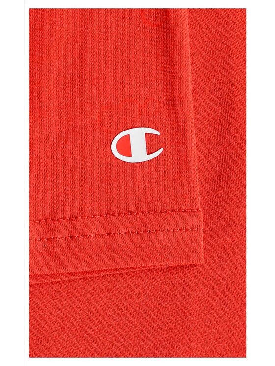 Champion Champion T-Shirt 217260 Czerwony Comfortable Fit