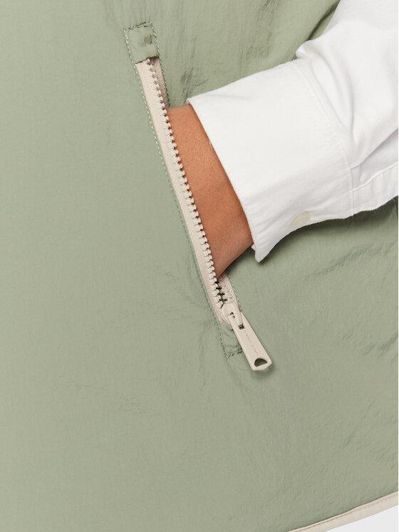 Tommy Jeans Tommy Jeans Prsluk Reversible DW0DW14934 Zelena Regular Fit