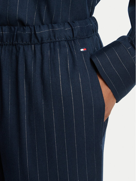 Tommy Jeans Tommy Jeans Pyžamo UW0UW06685 Tmavomodrá Relaxed Fit