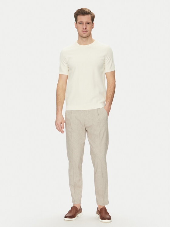 JOOP! Jeans JOOP! Jeans Chinosy 15 JJF-100Lead2 30046561 Beżowy Loose Fit
