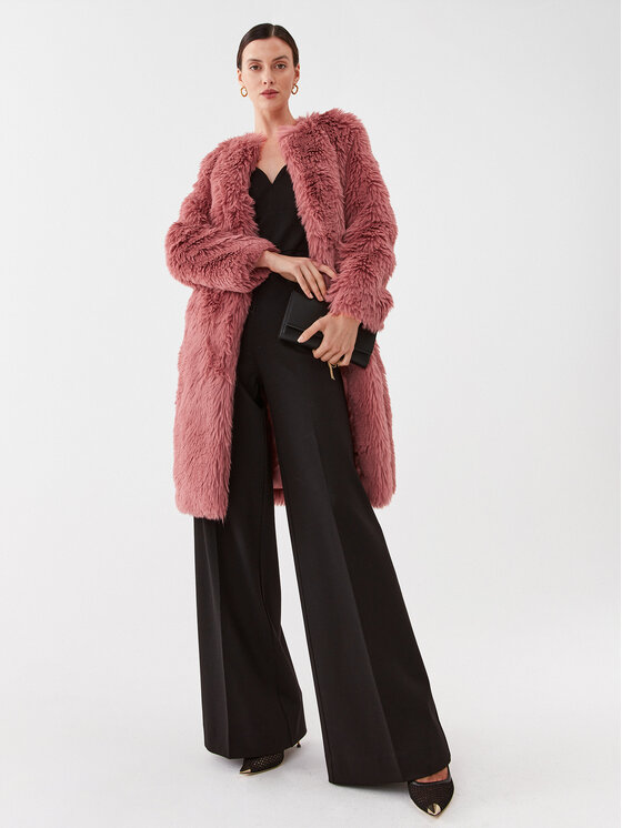 TWINSET TWINSET Blană 232TP2300 Roz Regular Fit