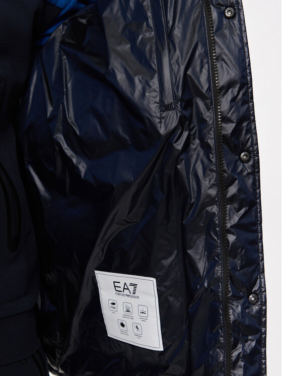 EA7 Emporio Armani EA7 Emporio Armani Pehelykabát 6DPB31 PN2MZ 1562 Sötétkék Regular Fit